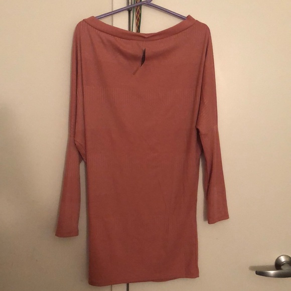 Fashion Nova Dresses & Skirts - Blush colored dress from fashion nova size L